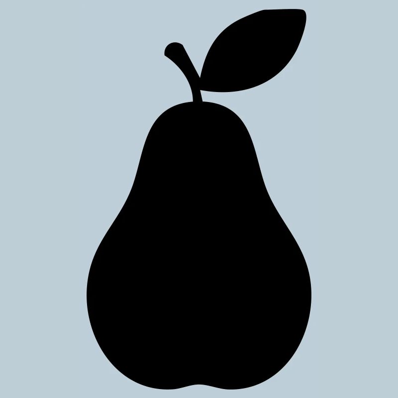 Birnensilhouette – Elegantes Fruchtdesign