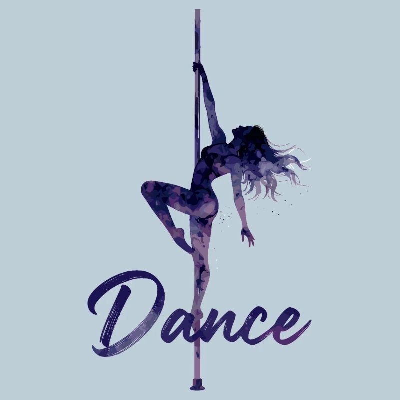 Pole Dance Silhouette – Elegant Pole Art