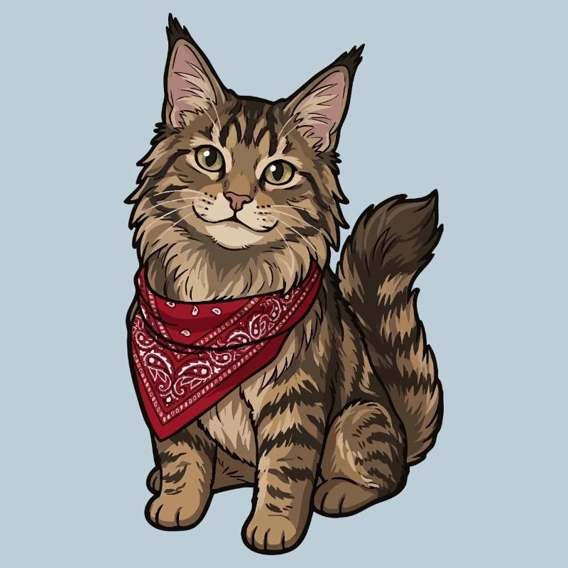 Maine Coon Katze