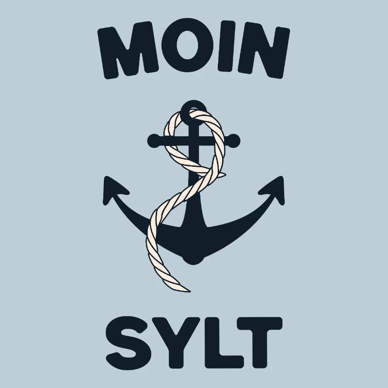 Moin Sylt – Maritimes Anker-Design
