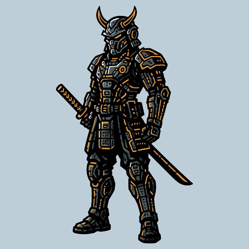 Cyberpunk Samurai