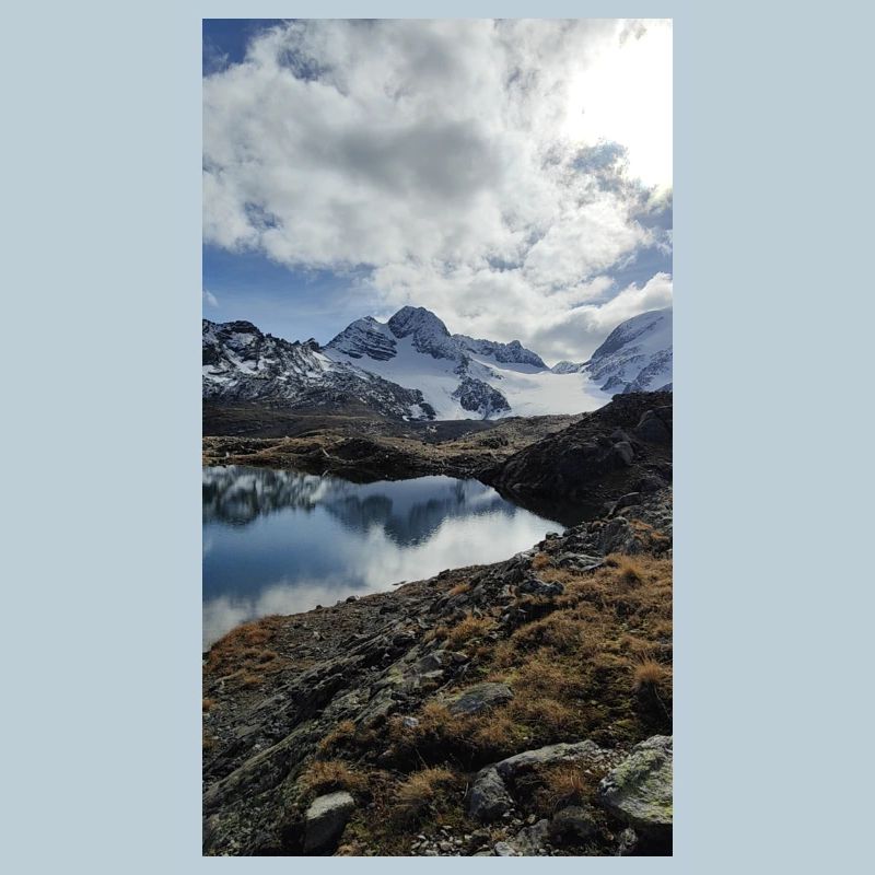Snow-capped mountains