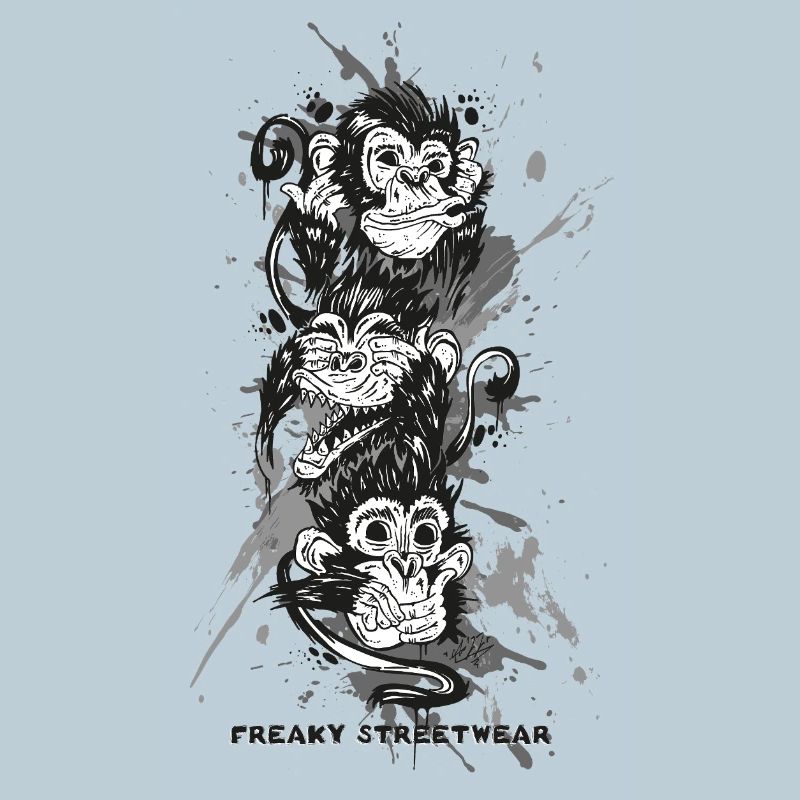 three monkeys