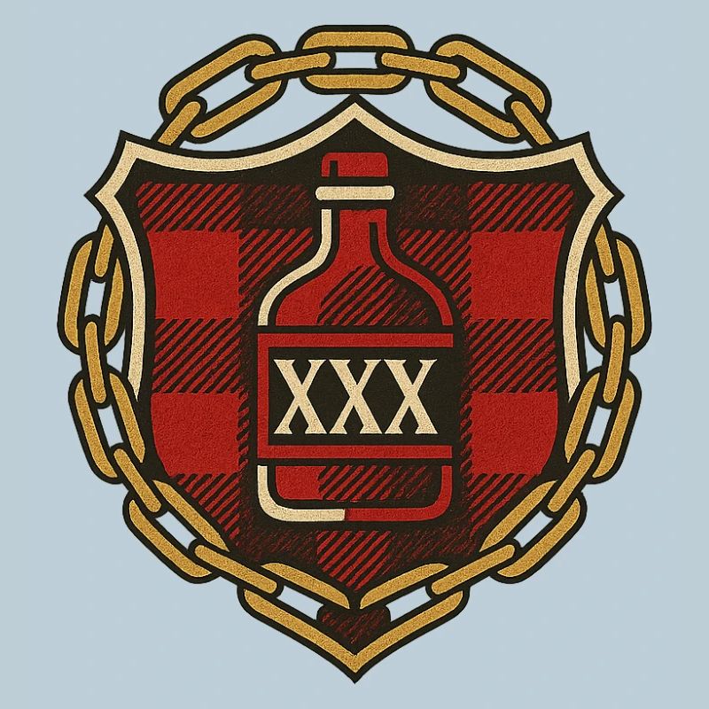 XXX Bottle Shield Patch