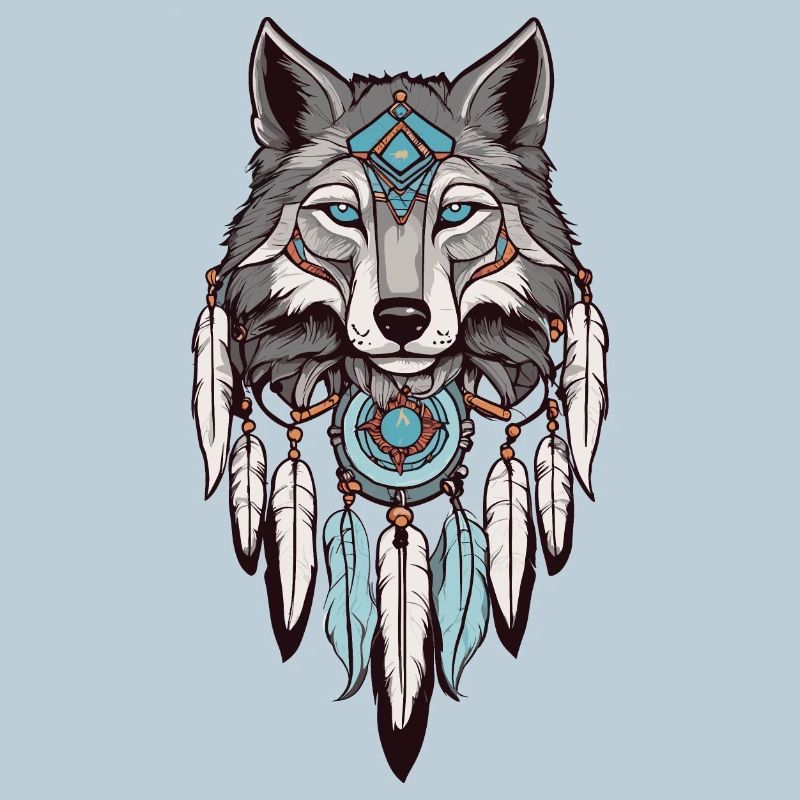 Wolf Traumfänger