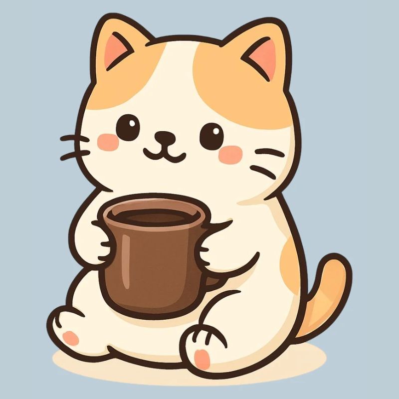 Chat avec Tasse