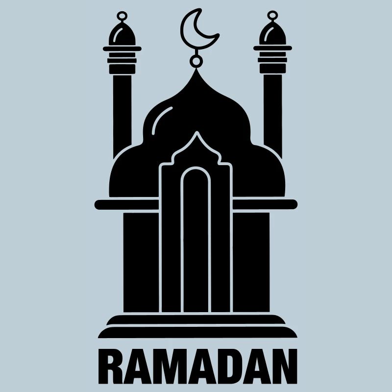 Texte du Ramadan et mosquée