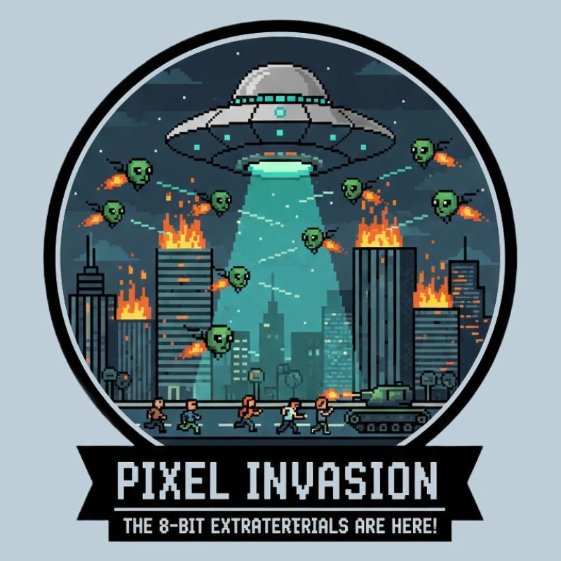 Pixel Invasion City War