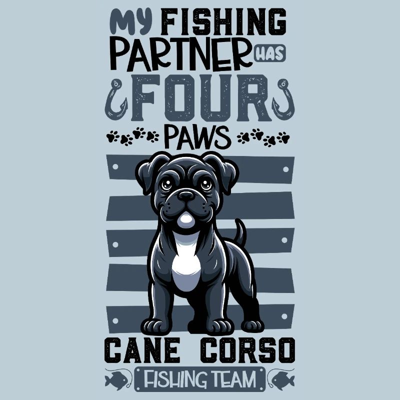 Pêche et Cane Corso