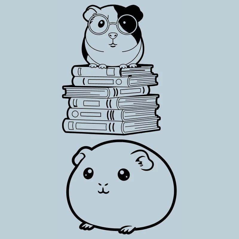 Guinea Pig Books Nerd