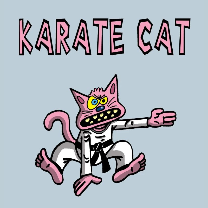 Pink und Karate