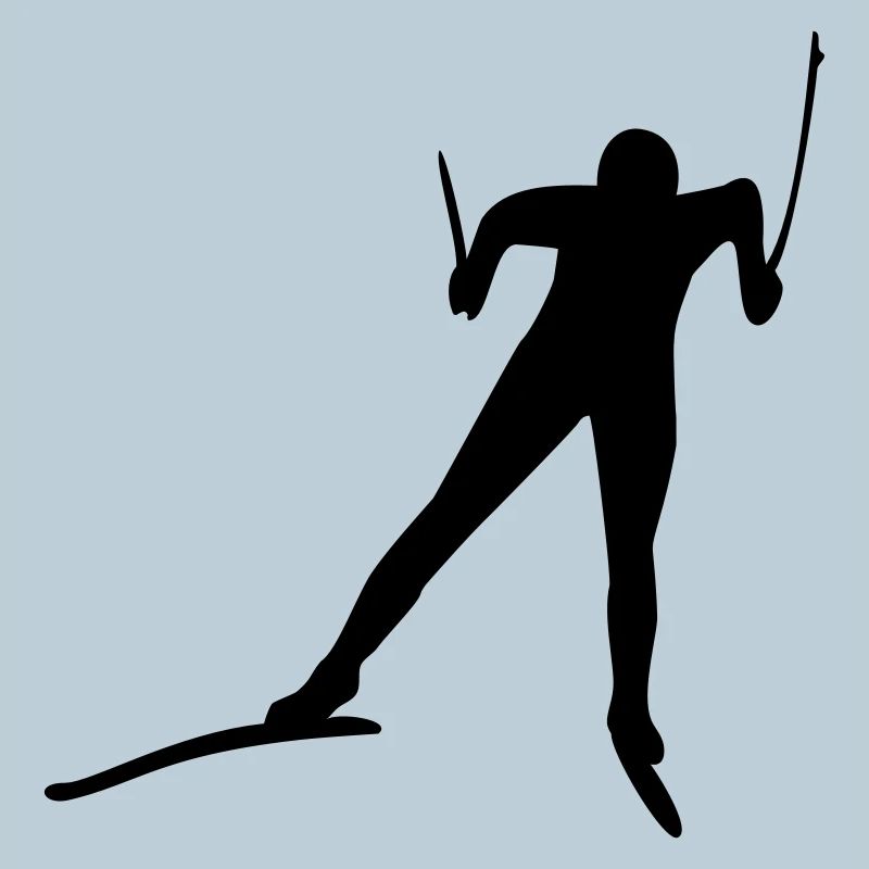 skiing