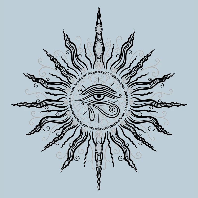 Soleil, été, œil d’Horus