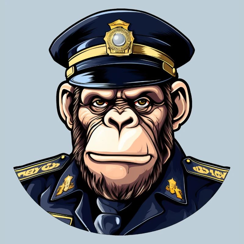 Chimpanzee Policeman