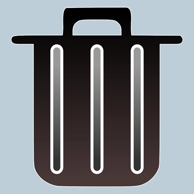 GARBAGE TRASH CAN
