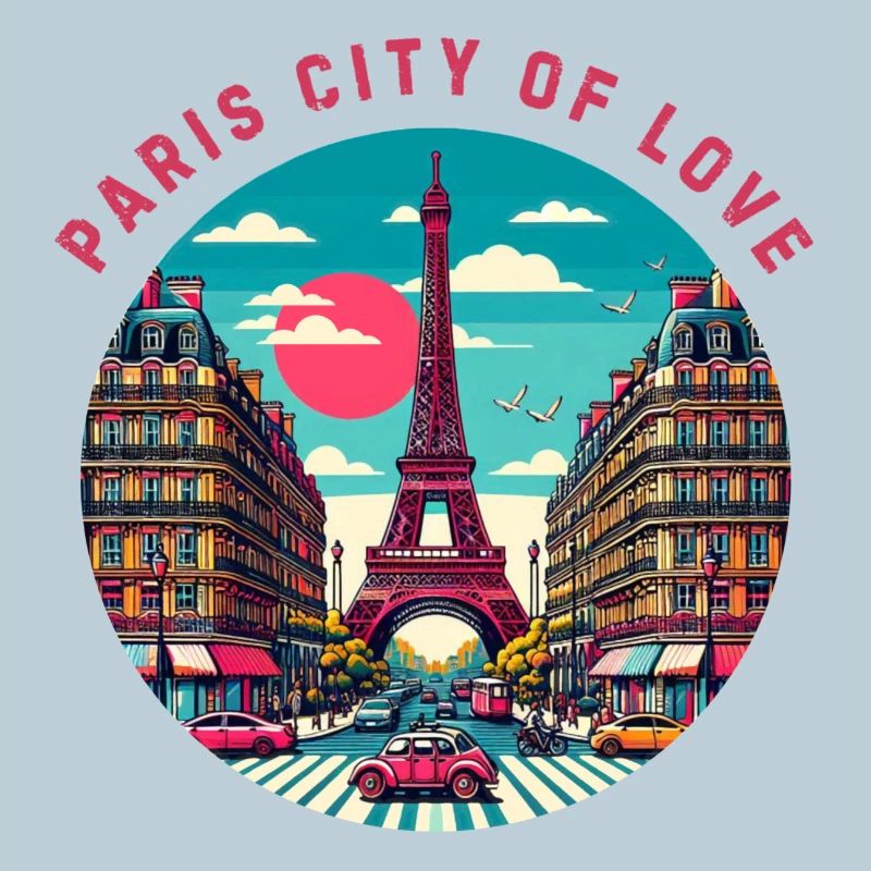 Paris Stadt der Liebe