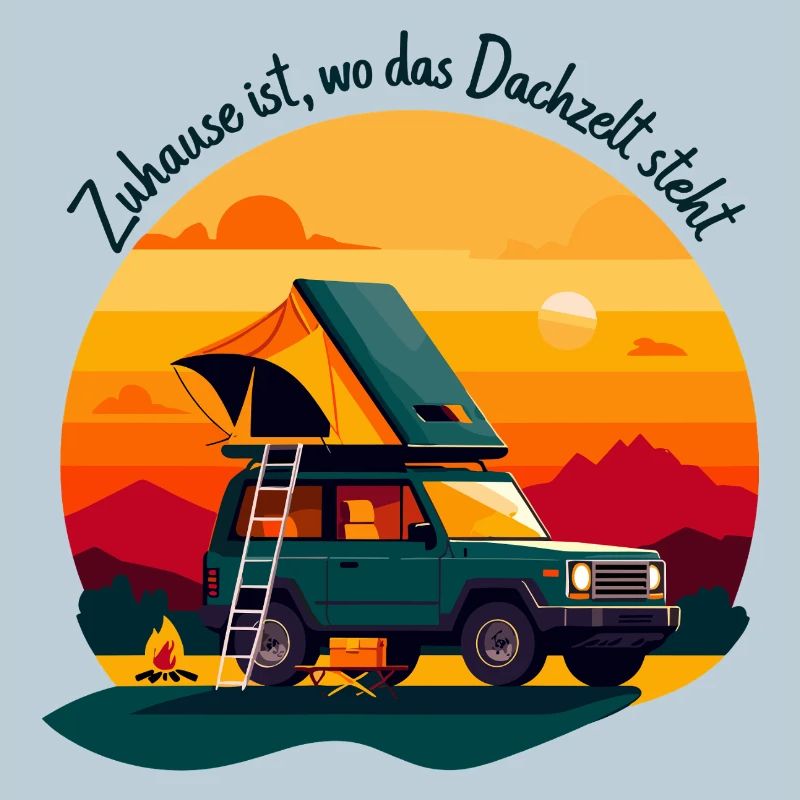 Zuhause unterm Dachzelt