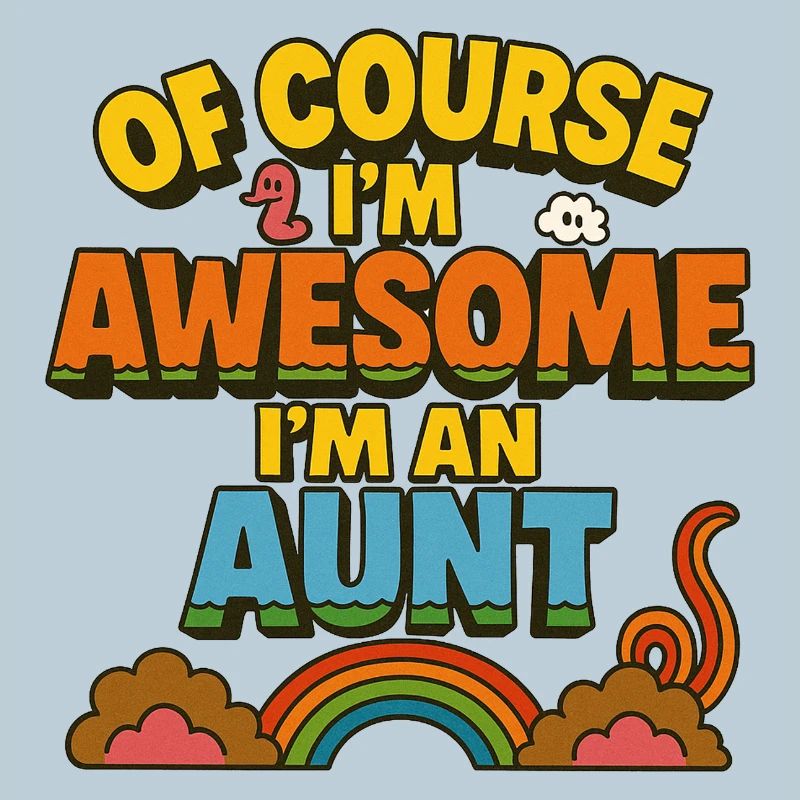 Whimsical Aunt Celebration T-Shirt
