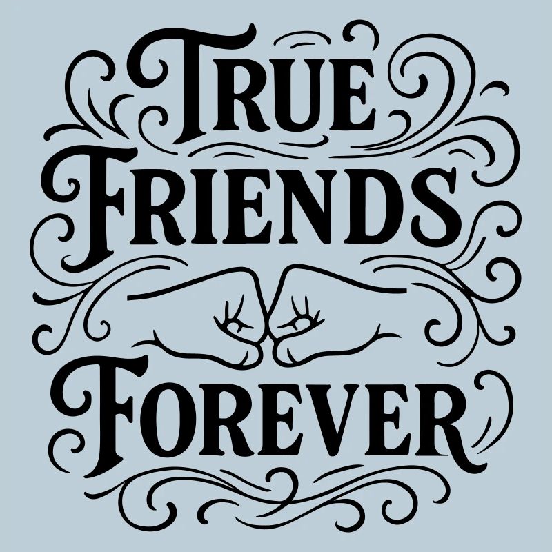 Treue Freunde Faustschlag