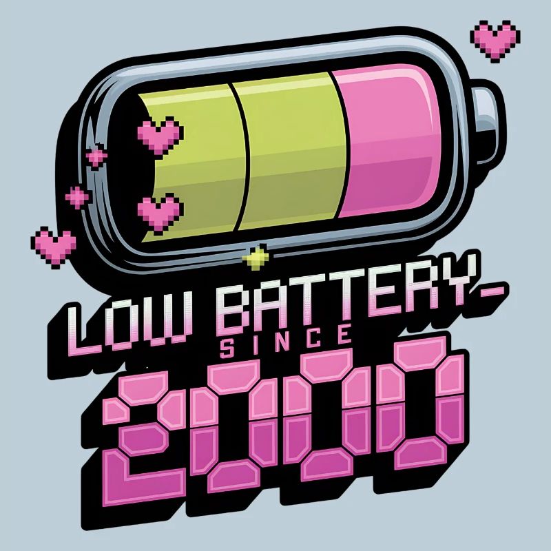 Y2K Retro – Low Battery Since 2000