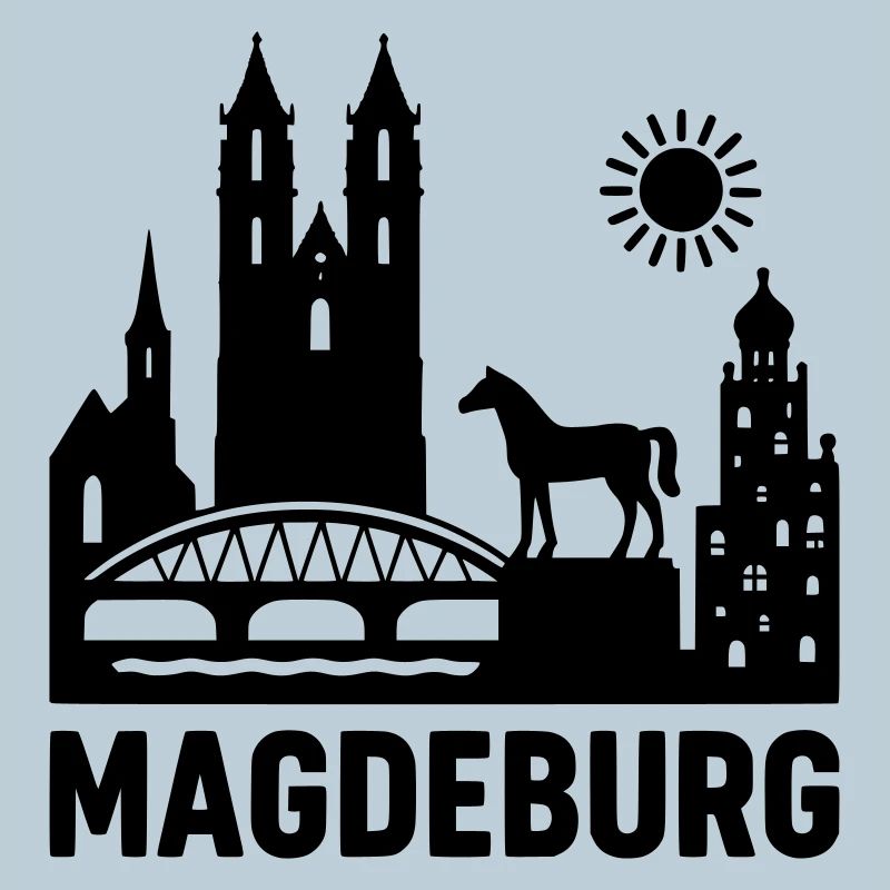 Silhouette de Magdebourg