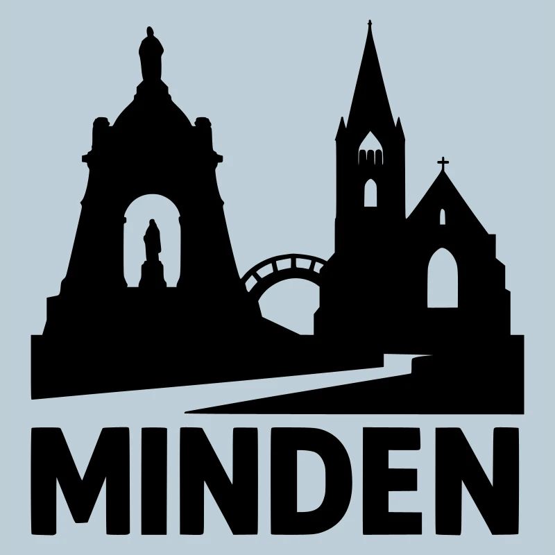 Minden Westphalie Silhouette