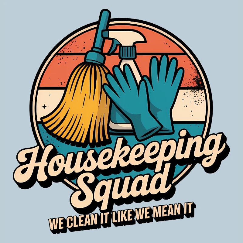 Funny Cleaning Design