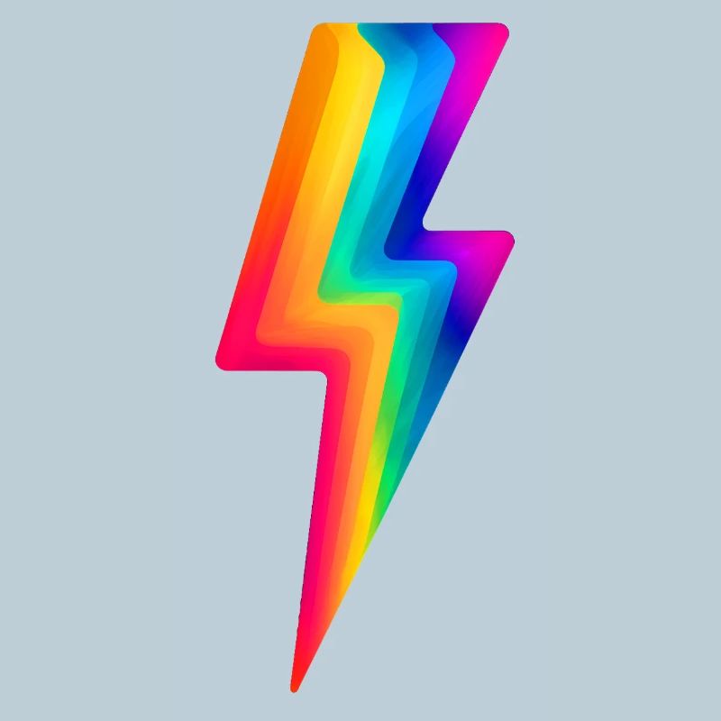 Foudre arc-en-ciel
