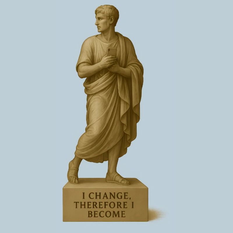 Classical Philosophy Sculpture