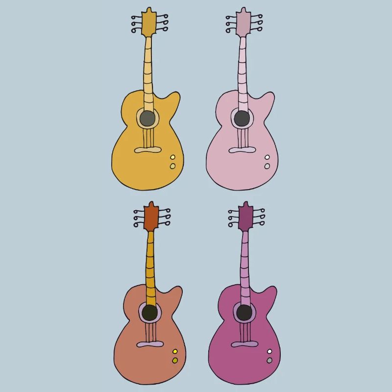 Guitare 4 vitesses