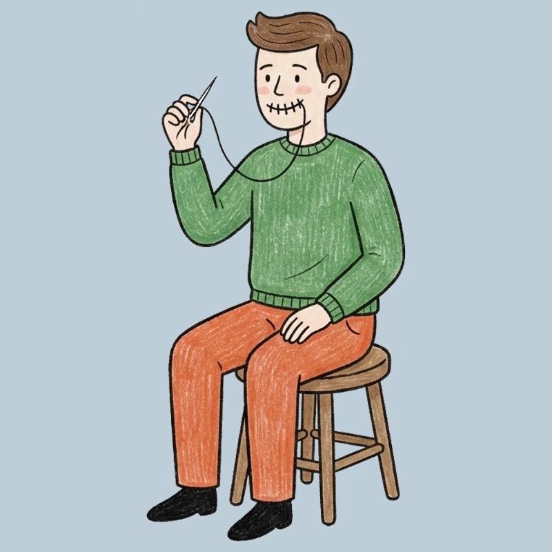 Crazy Sewing with Thread