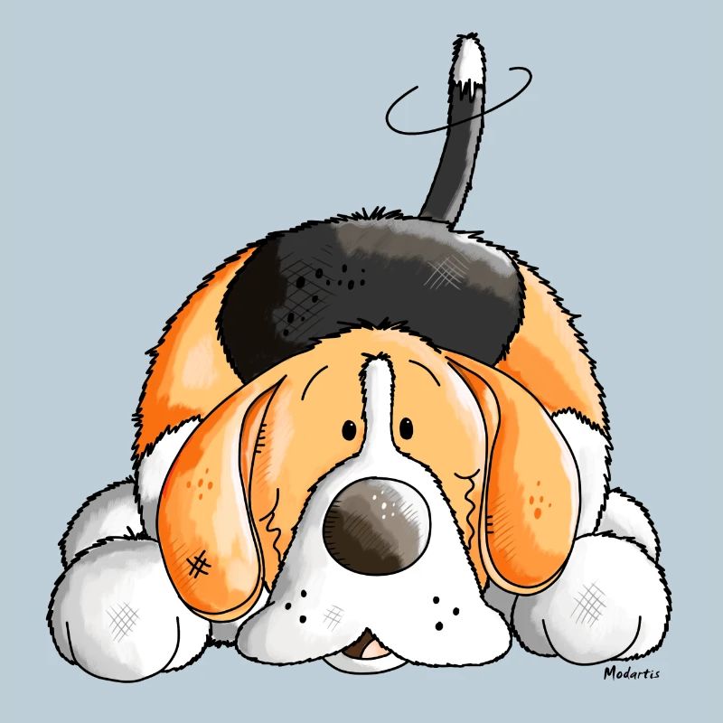 Verträumter Beagle
