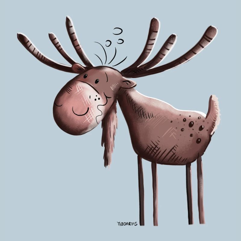 Knuffiger Elch