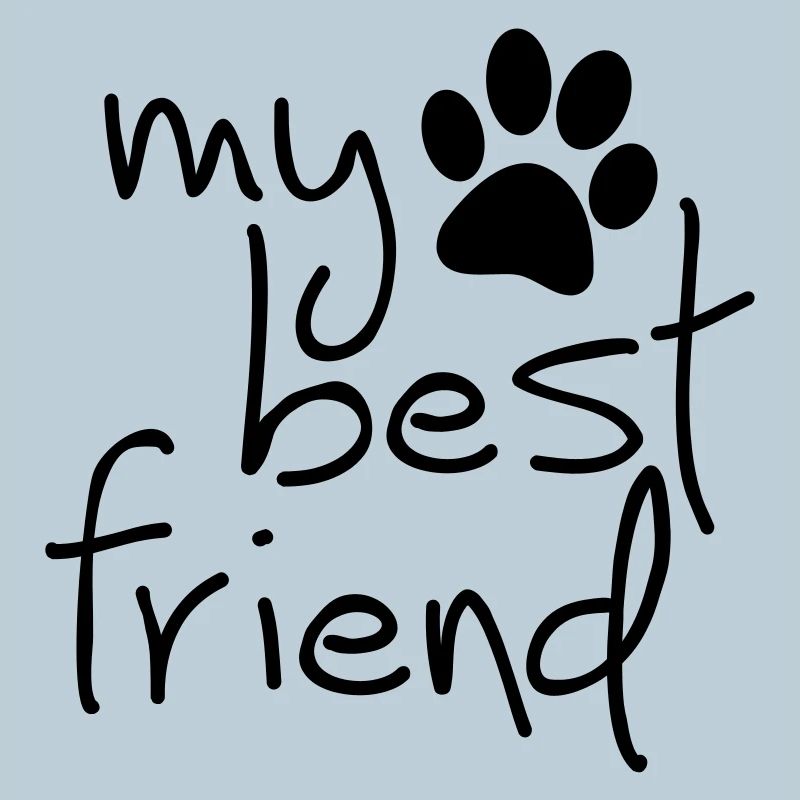 Slagon, mein bester Freund, ich liebe meinen Hund oder meine Katze