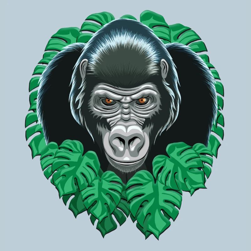 Gorilla-Kopf