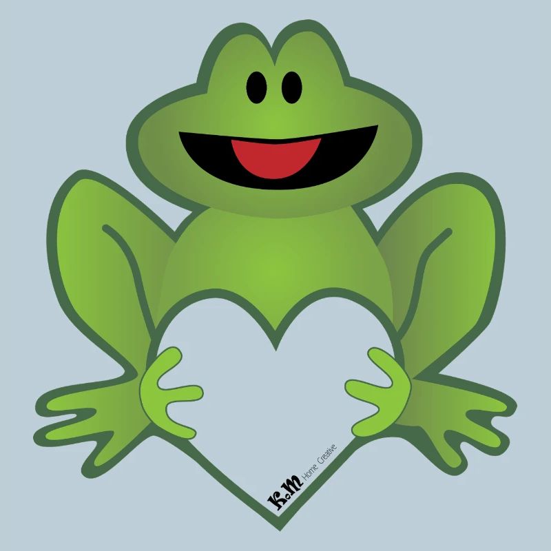 Frog with hart