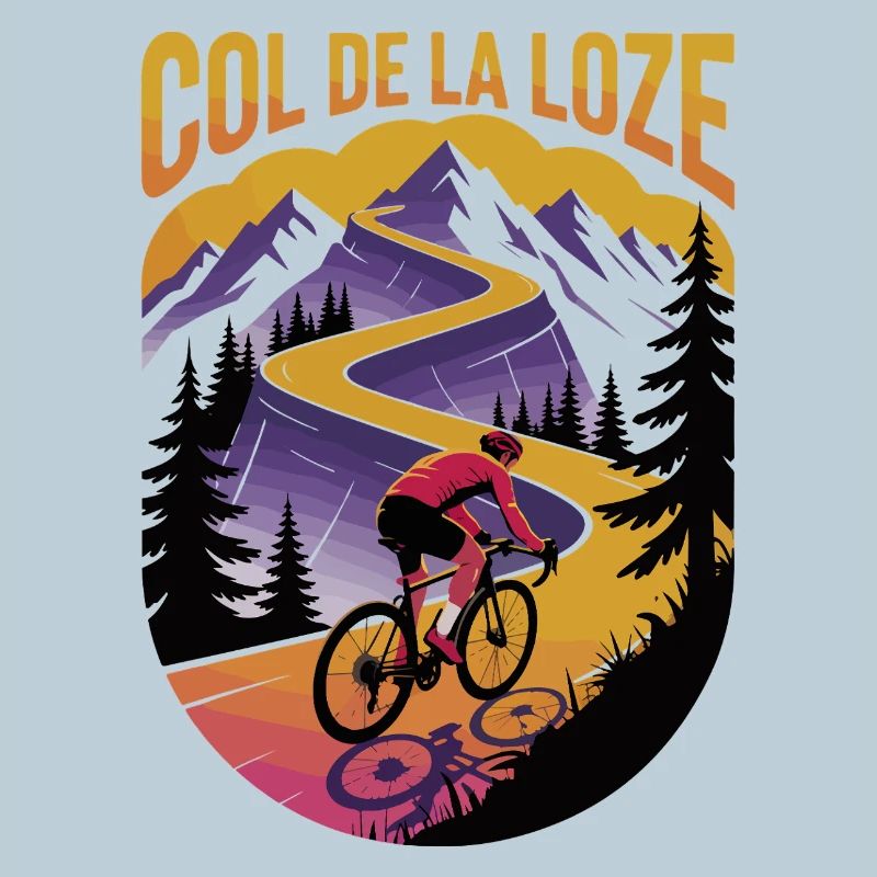 Col de la Loze – Cyclisme alpin intense