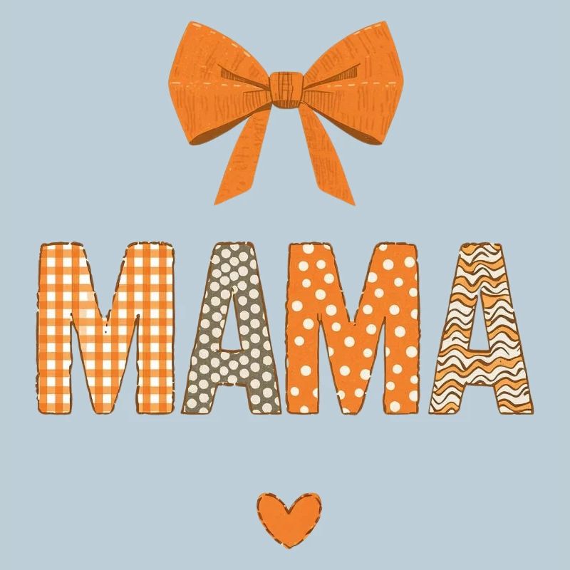 Maman Orange Motifs Patchwork