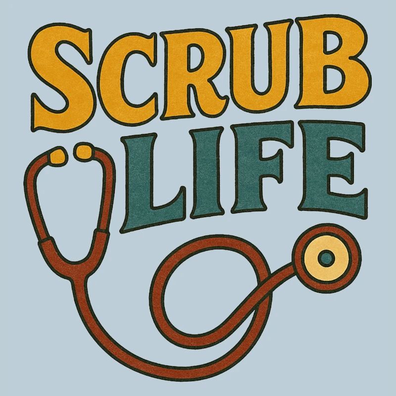 Scrub Life Medizinisches Stethoskop