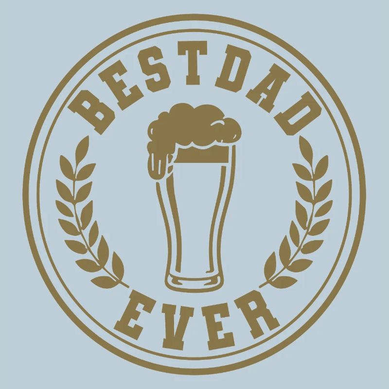 Best Dad Ever Beer Emblem for Dads