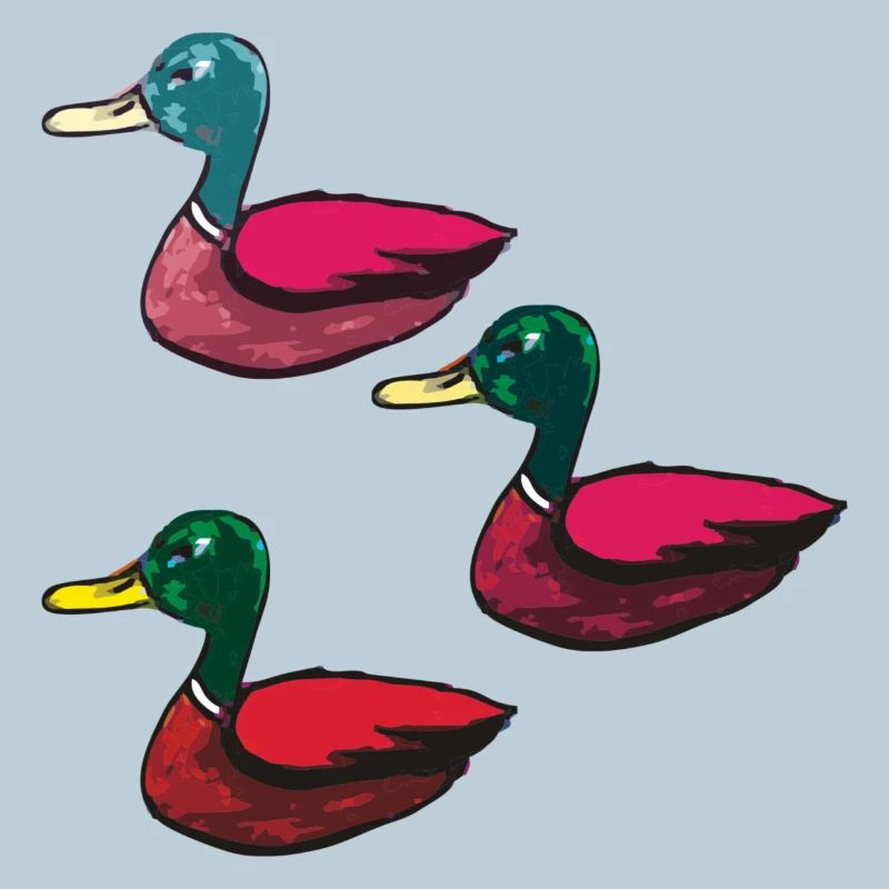 Ducks pack of three