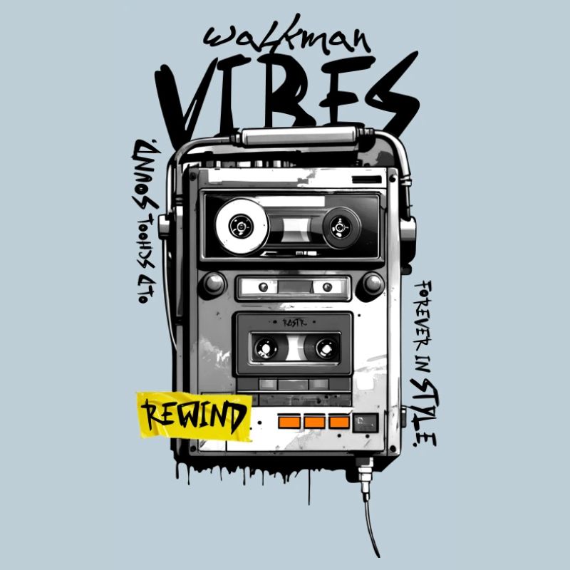 Retro Cassette Graffiti Device