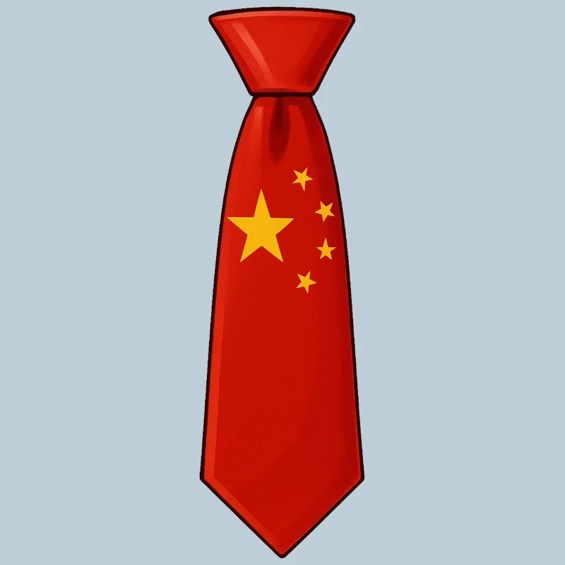 China Tie – Flag Design