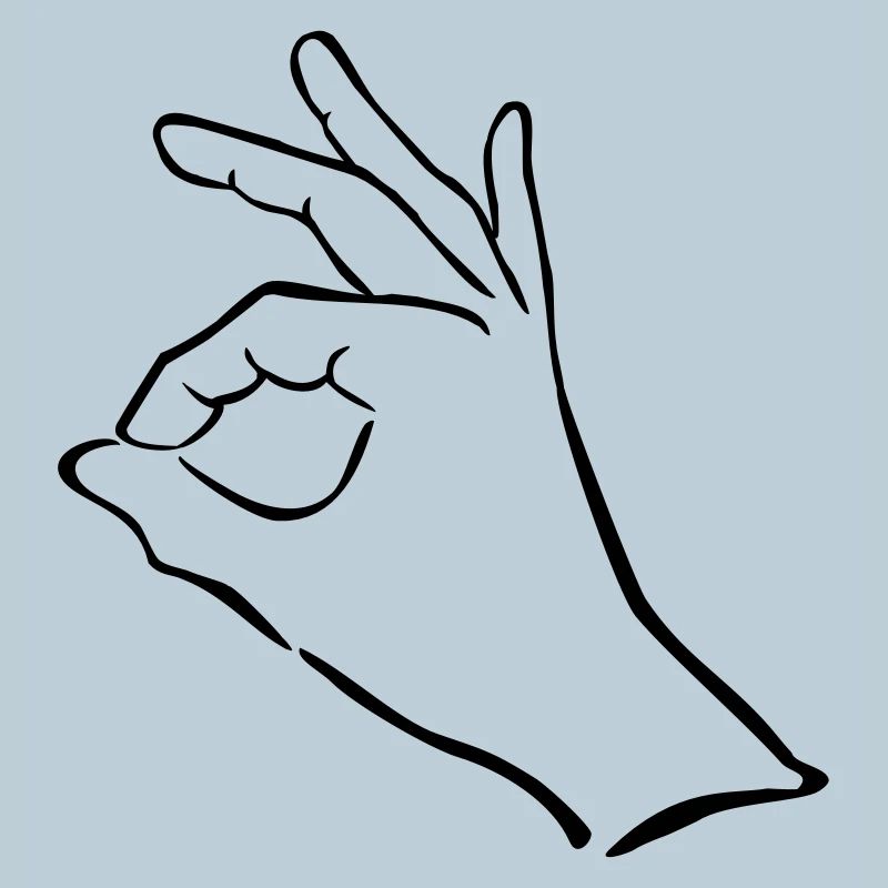 hand zeichen finger