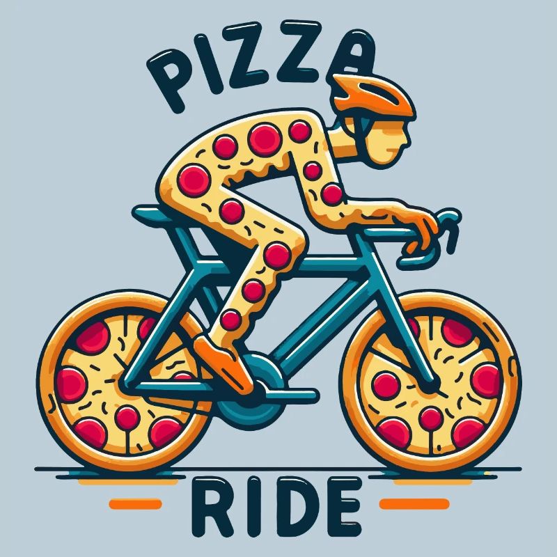 Pizza Lover Bicycle Design