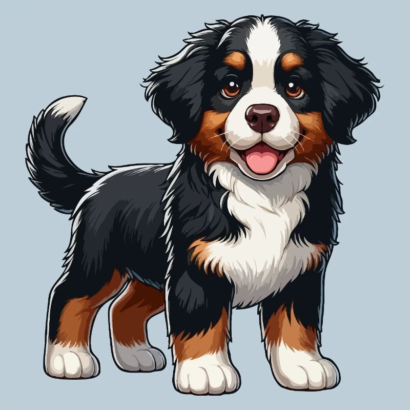 Bouvier Bernois chiot doux