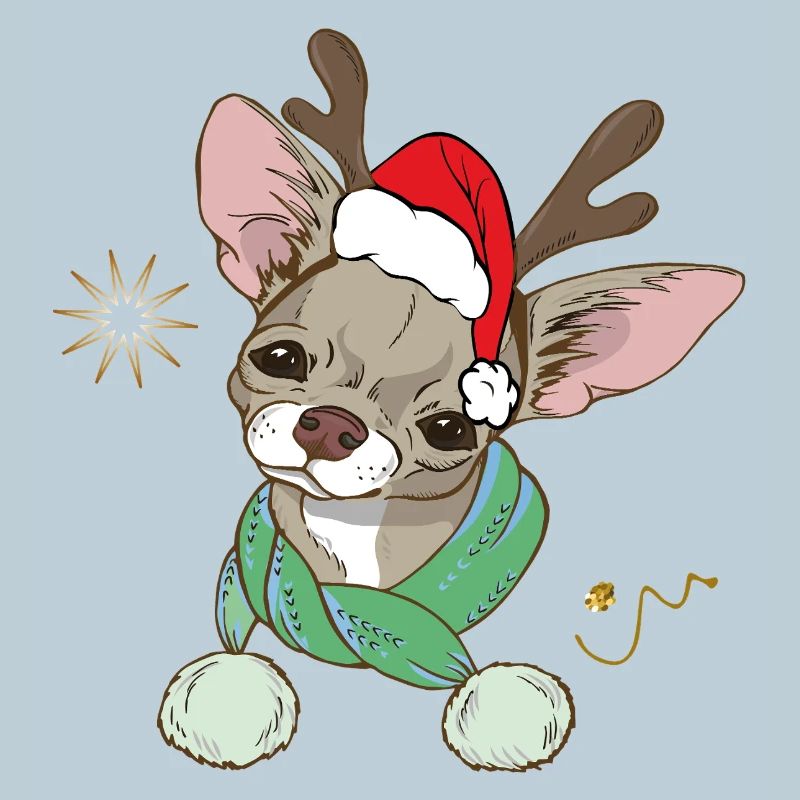 Renne de Noël laid