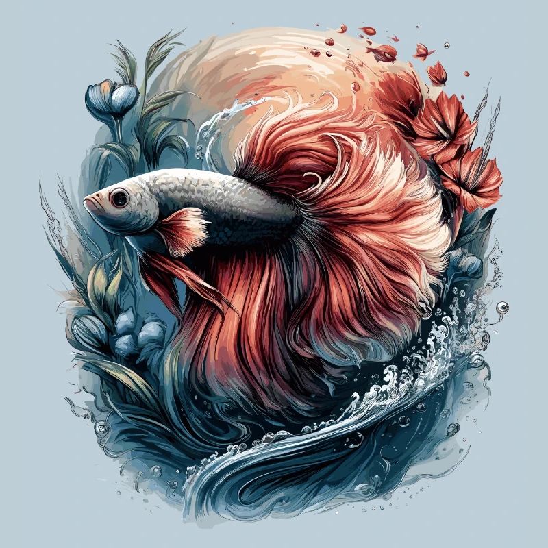 Betta Splendens, Kampffisch Aquarium, Bettafan