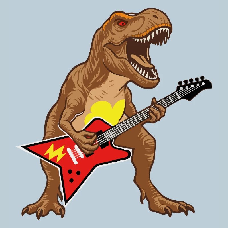 T-Rex rockt mit Flying V