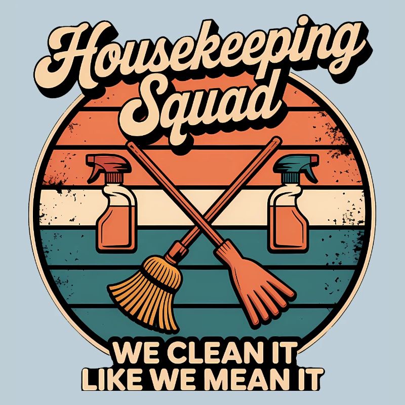 Funny Cleaning Design